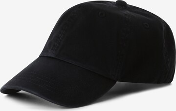 Casquette Colorful Standard en noir : devant