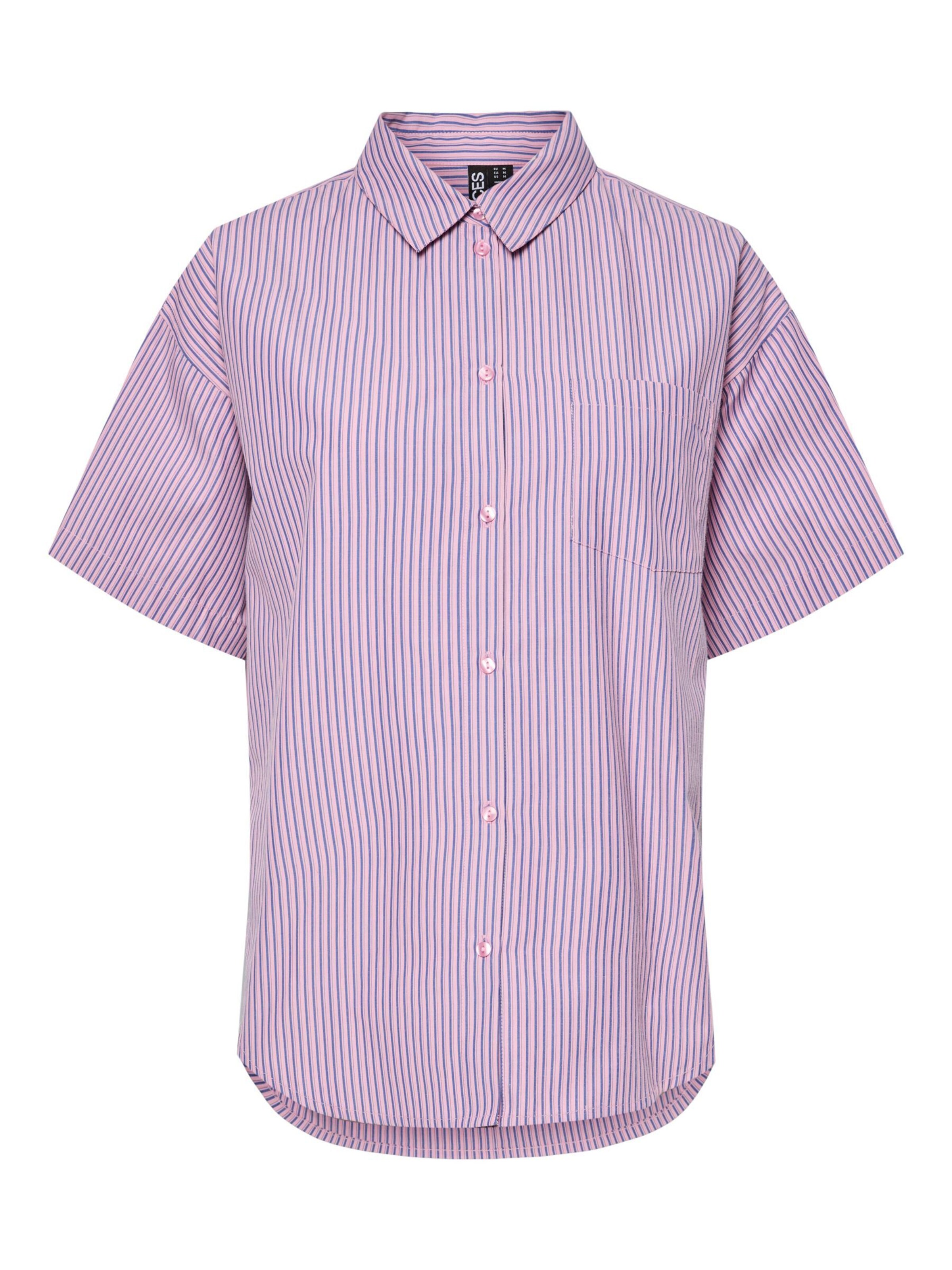 PIECES Bluse 'PCFEMME' in Pink: Vorderseite