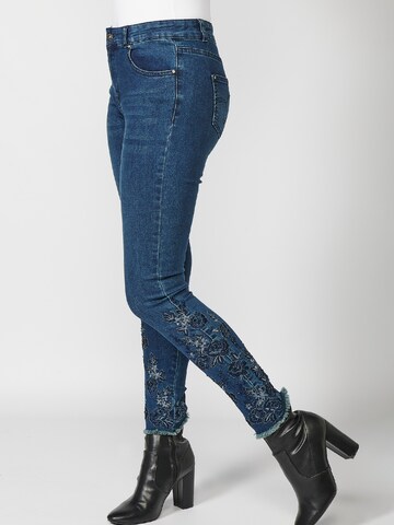 KOROSHI Regular Jeans in Blau