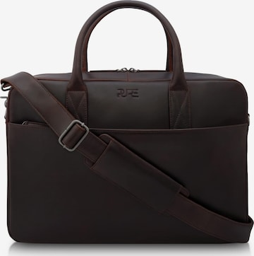 PURE Studios Laptop Bag 'NAOS' in Brown: front