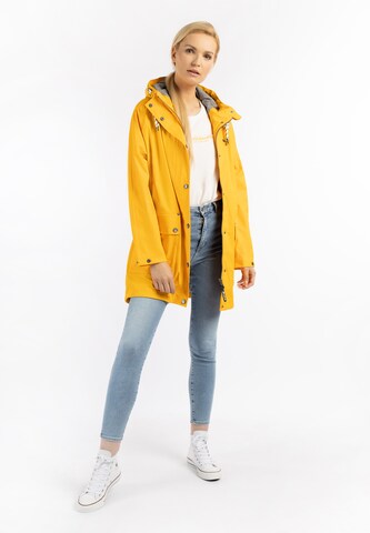 Manteau fonctionnel Schmuddelwedda en jaune