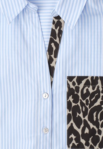 STREET ONE Bluse in Blau