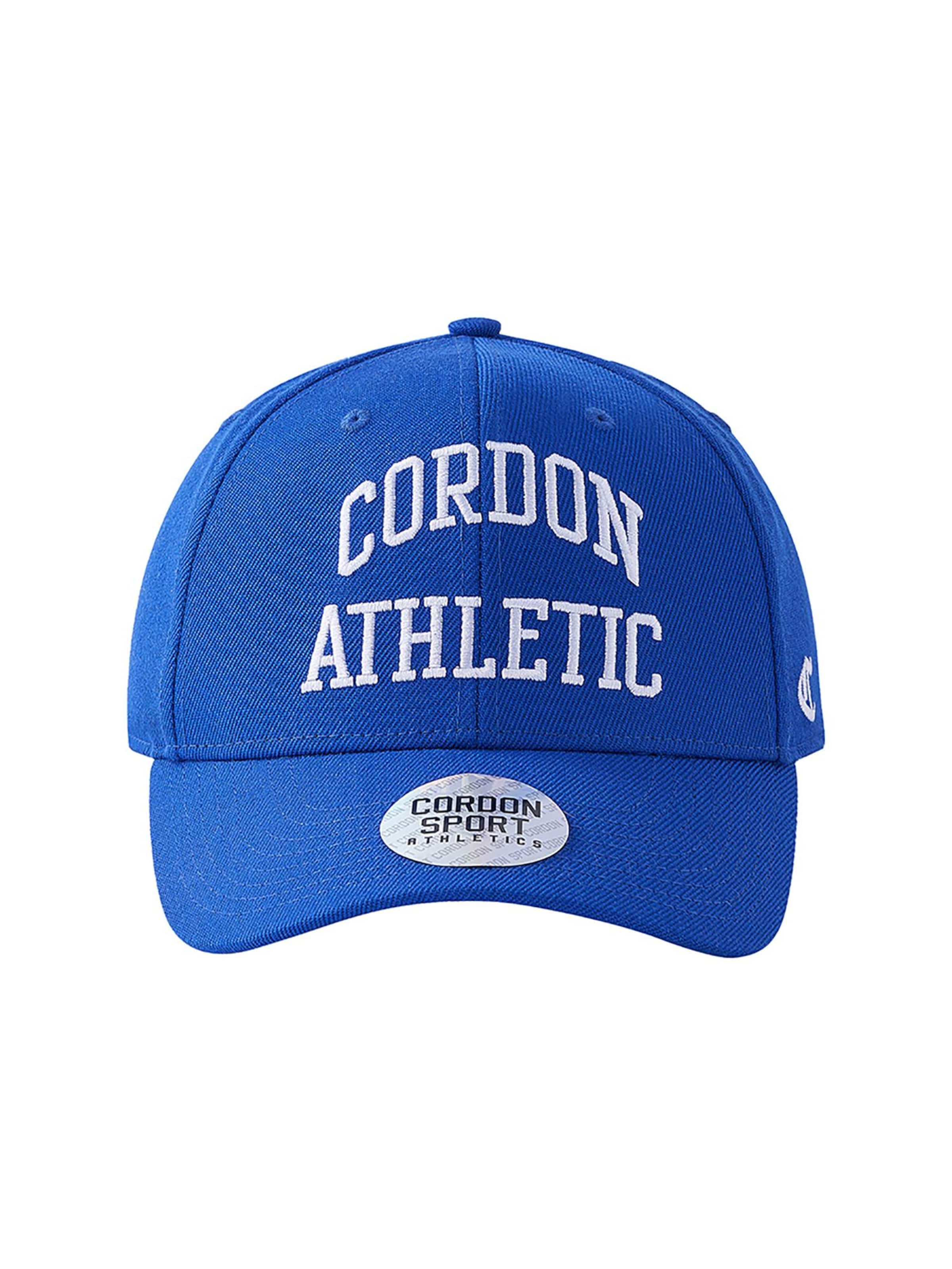 Cordon Sport Cap 'King' in Blue: front