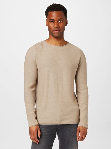 DRYKORN Pullover 'Rik' in Braun: Vorderseite