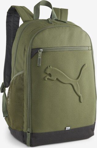 PUMA Sportrucksack 'Buzz' in Grün: predná strana