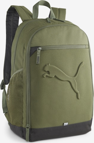 PUMA Backpack 'Buzz' in Green: front