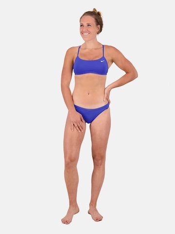 Nike Swim Bustier Bikini Set in Blau