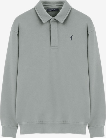 Polo Club Sweatshirt in Grau: Vorderseite