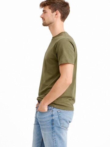 A Question Of (AQO) Shirt 'Anders Tee Garment Dyed' in Green