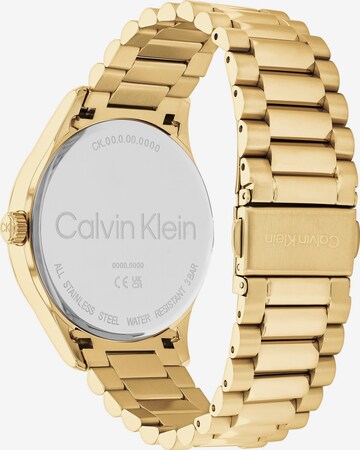 Calvin Klein Analoguhr in Gold