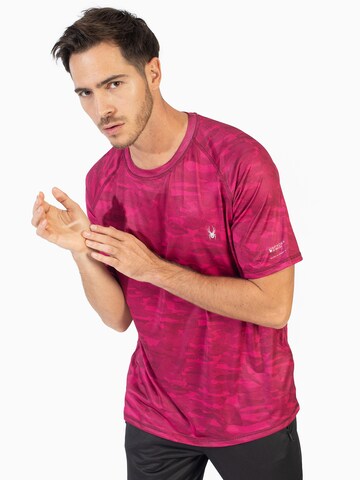 Maglia funzionale di Spyder in rosso