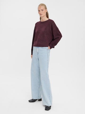 VERO MODA Sweater 'DOFFY' in Purple