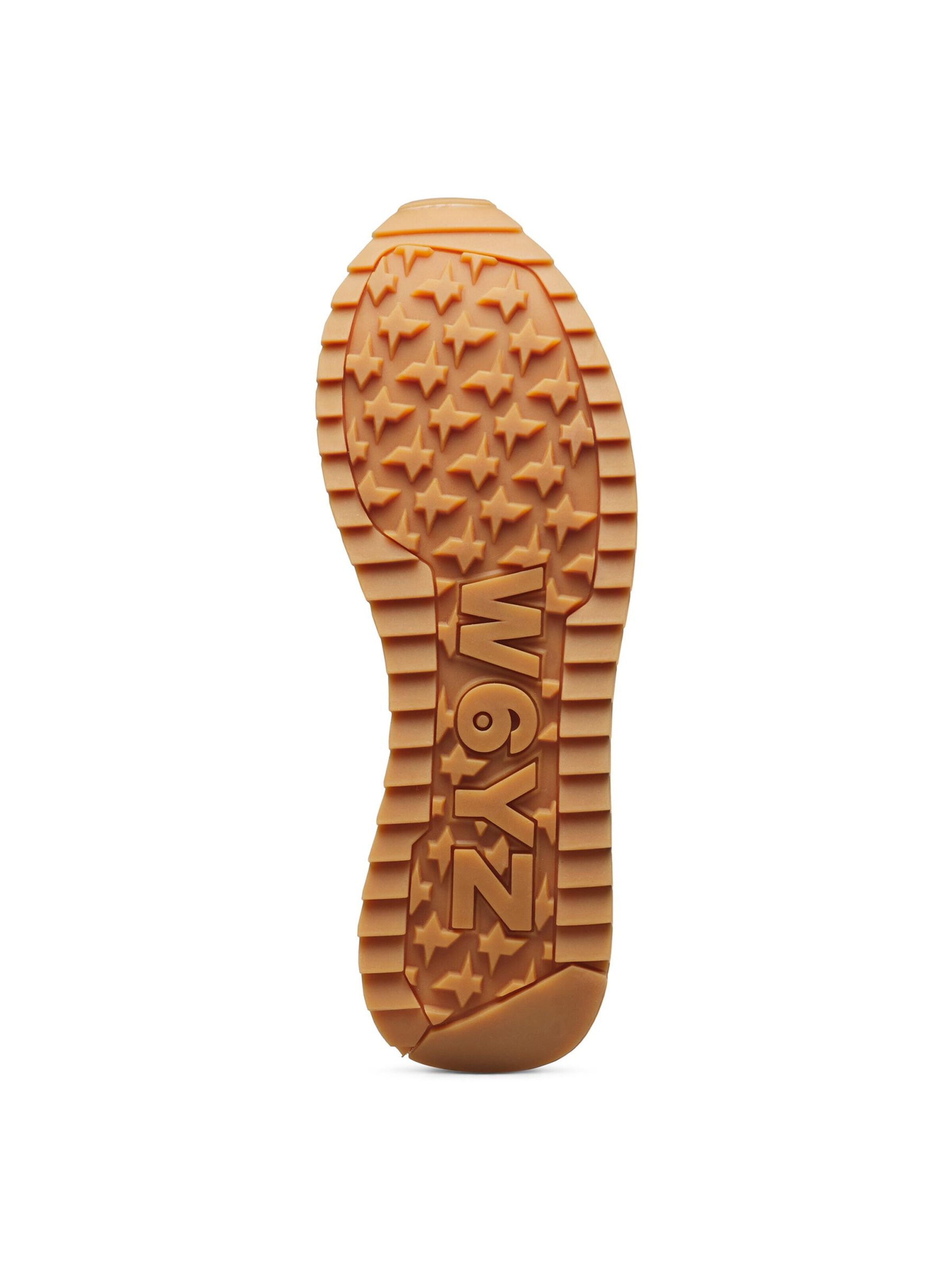 W6YZ Sneakers laag 'YAK-M.' in Bruin