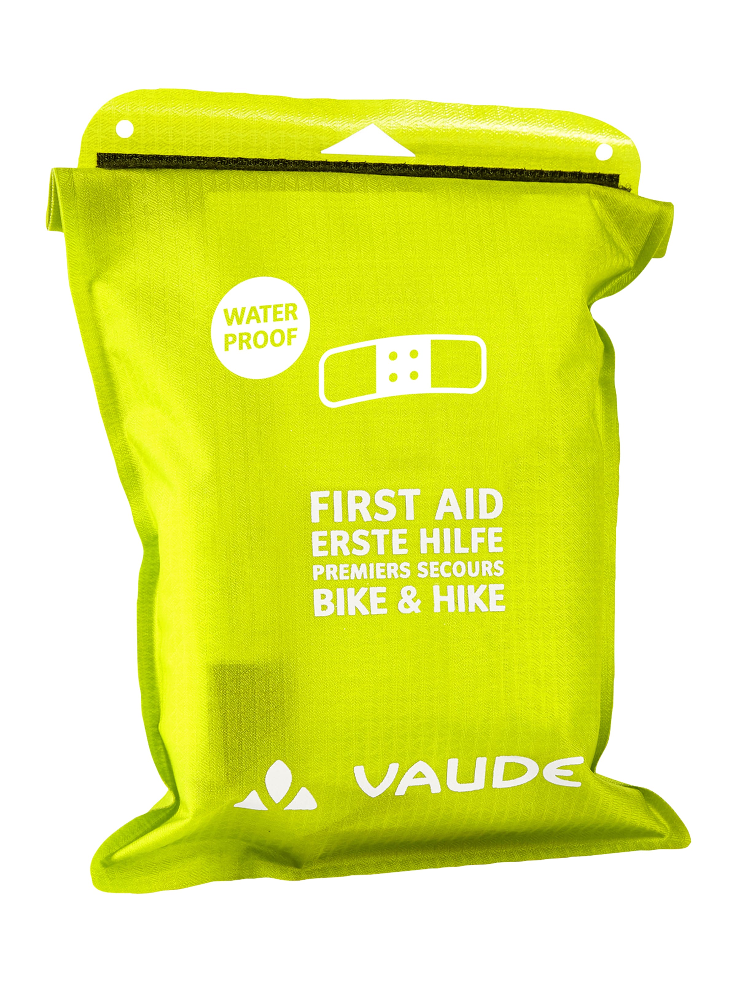 VAUDE Tablet case 'First Aid Kit S Waterproof' in Neon green / White, Item view