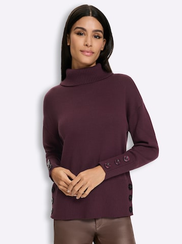 Pullover di heine in rosso: frontale