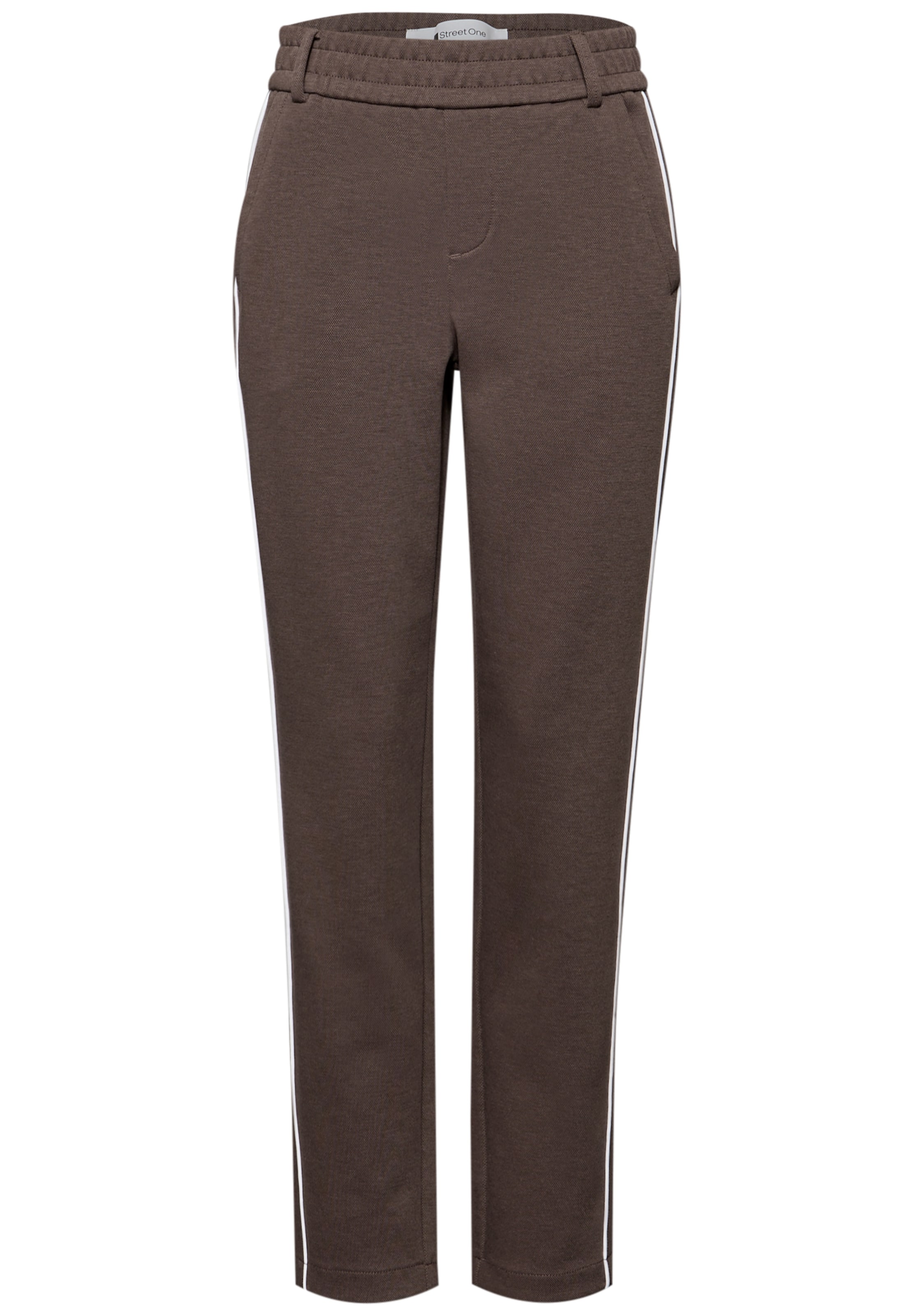 STREET ONE Pants in Brown: front
