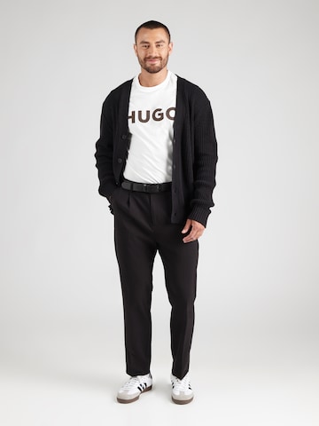 T-Shirt 'Dulivio' HUGO en blanc