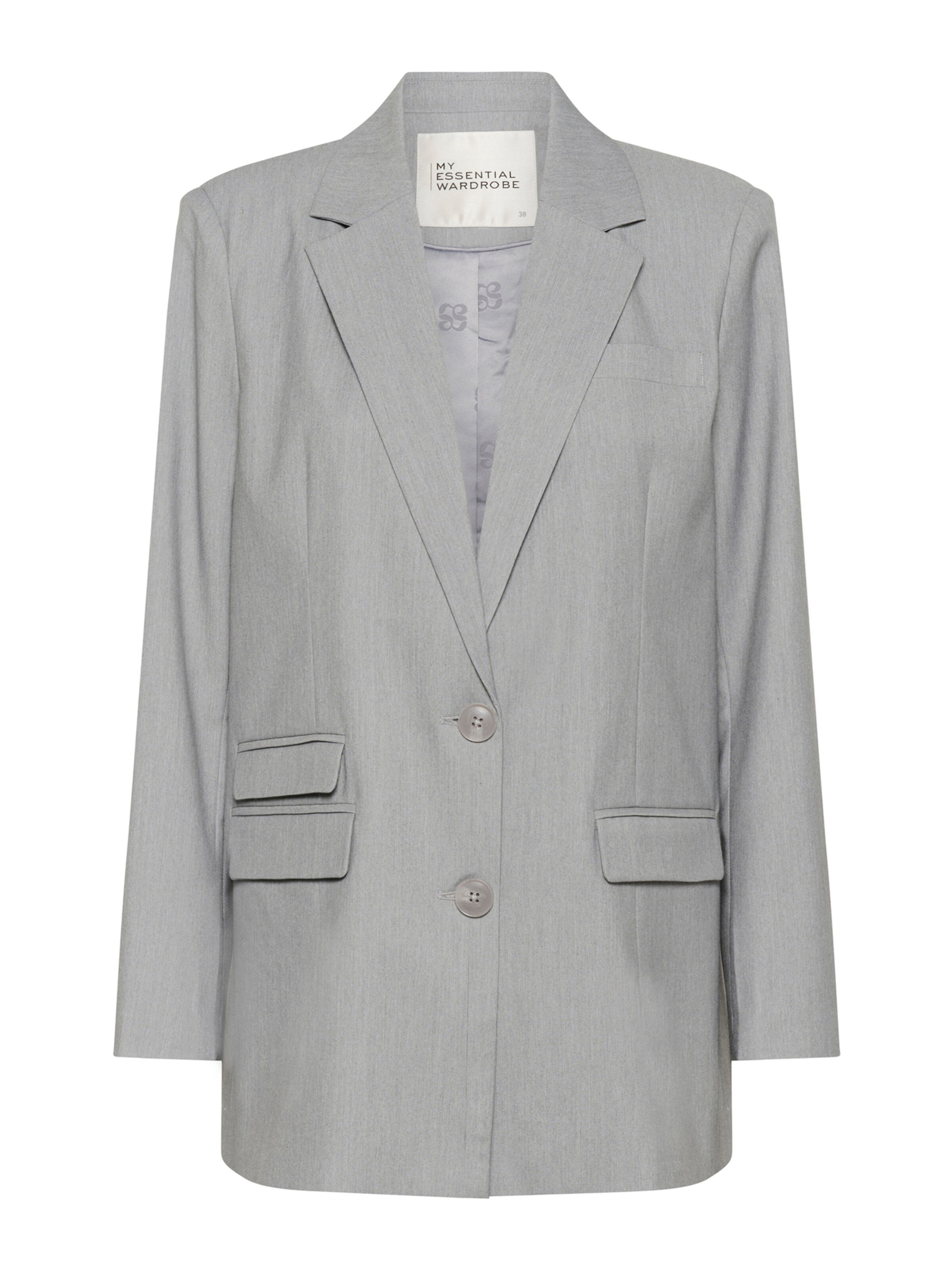 Blazer 'MWHanna' di My Essential Wardrobe in grigio: frontale