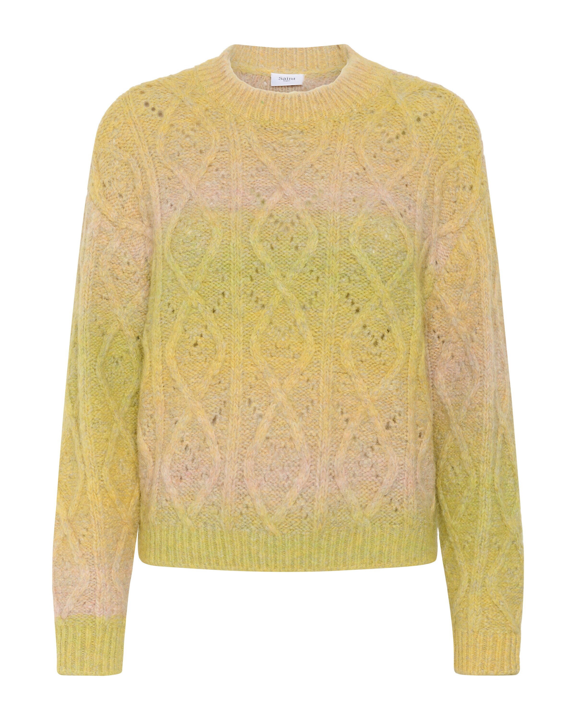 SAINT TROPEZ Pullover i L i nude, Produktvisning