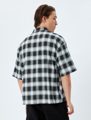 Koton Regular fit Button Up Shirt in Black
