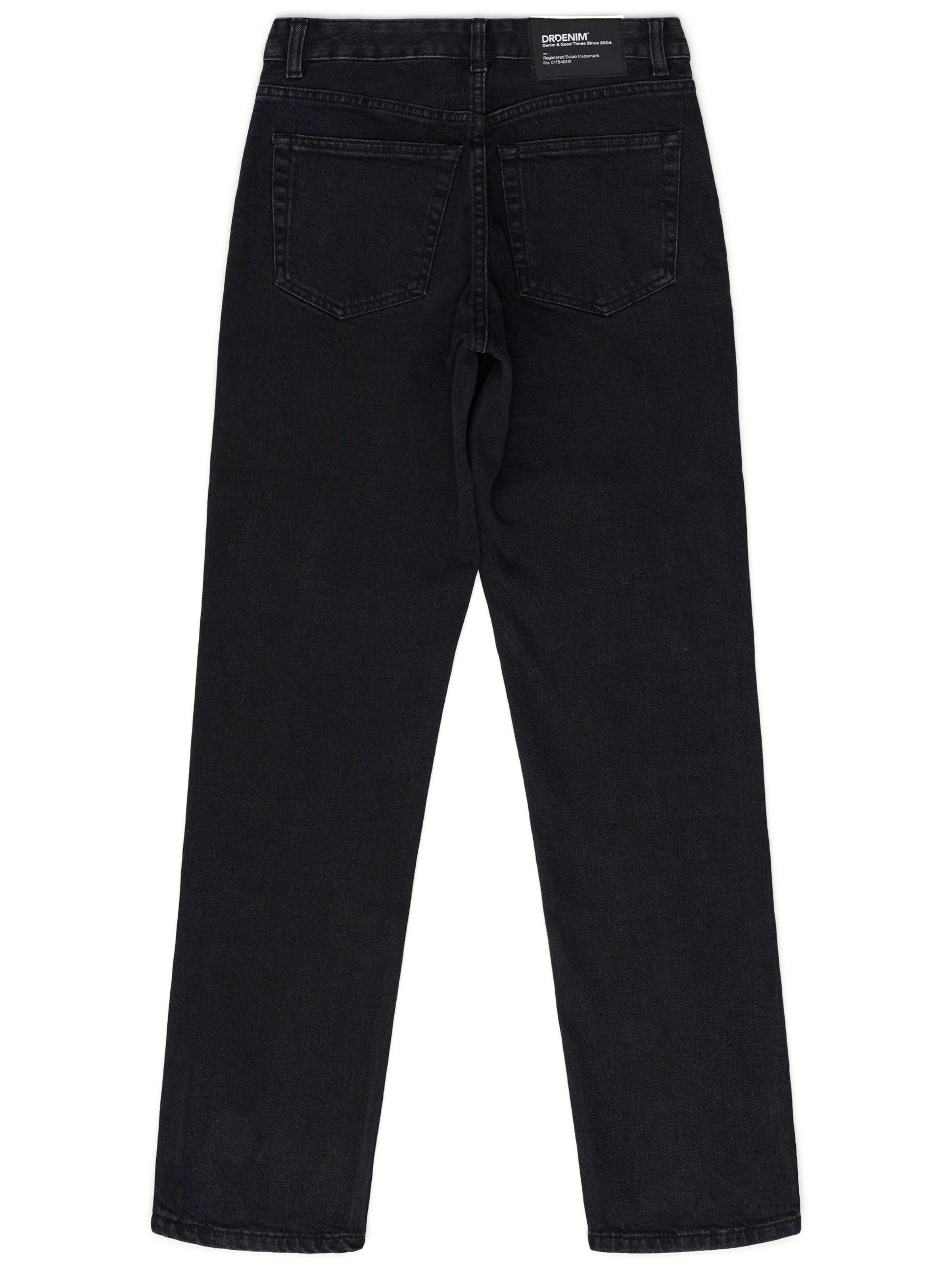 Dr. Denim Regular Jeans 'Drdenimarch Mid Straight' in Zwart