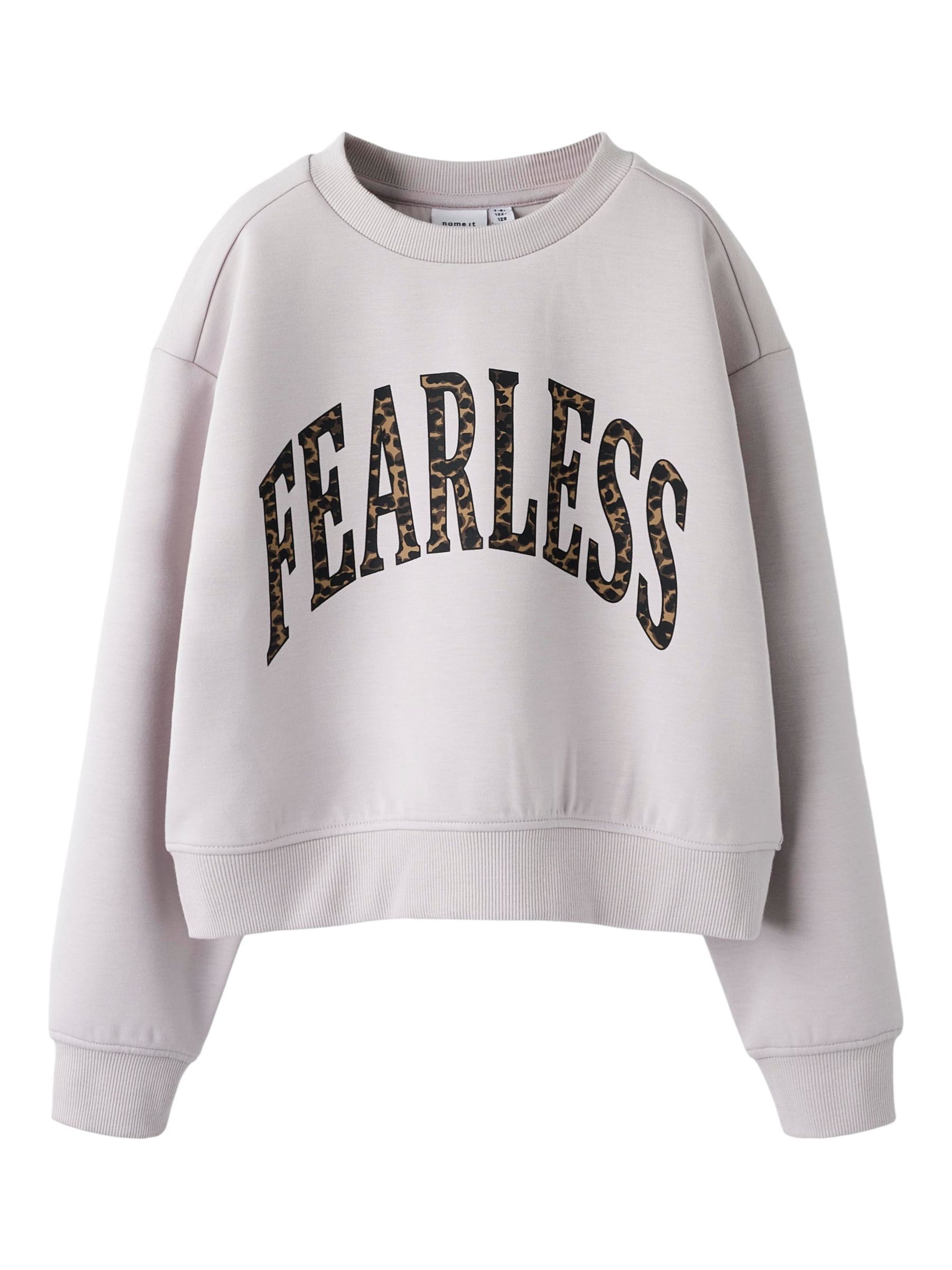 NAME IT - Sudadera en gris: frente