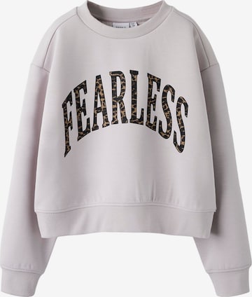 NAME IT - Sudadera en gris: frente