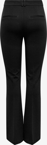 évasé Pantalon à plis 'PEACH' ONLY en noir