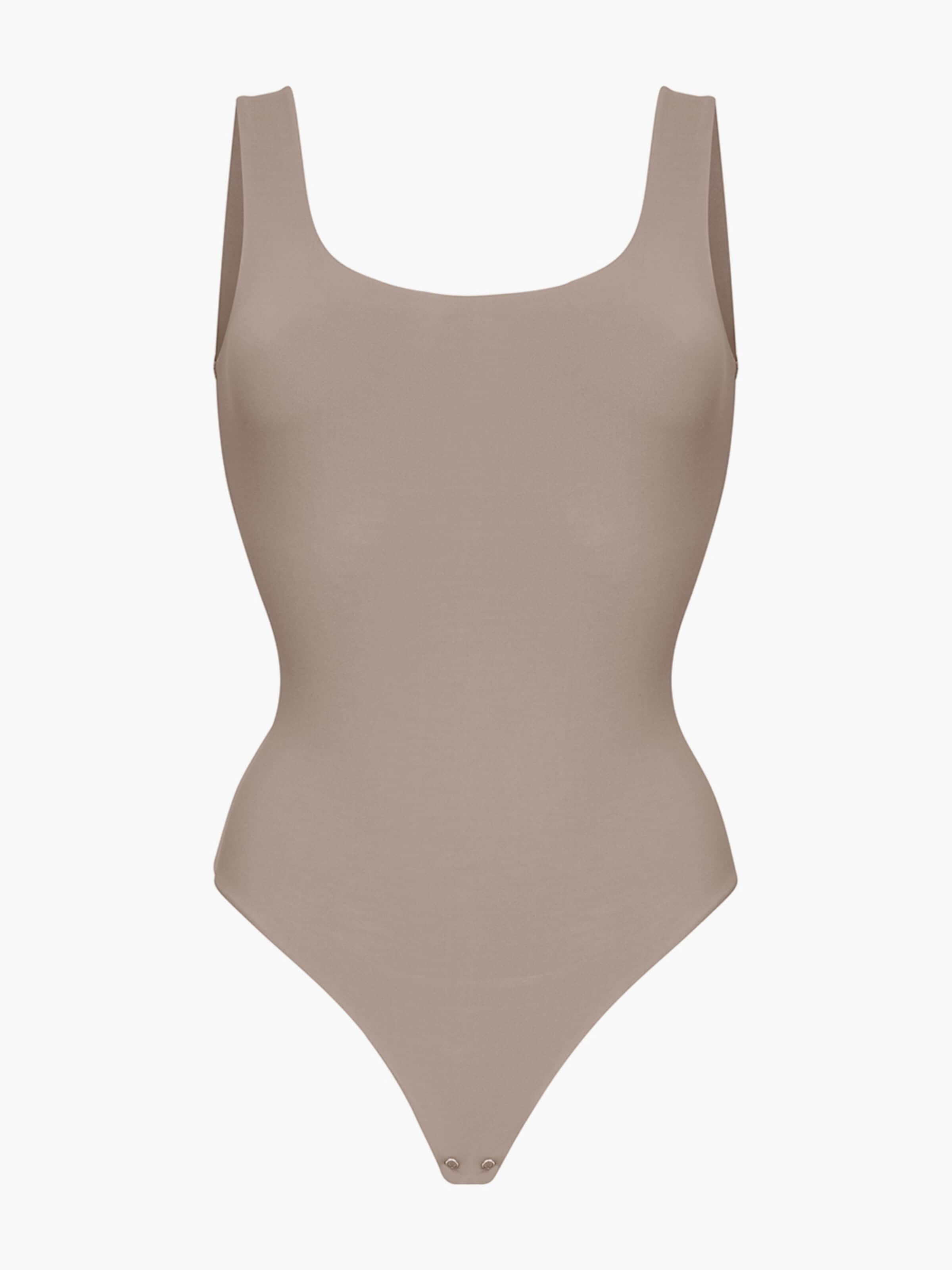 cfab (formerly creamy fabrics) Shapingbody 'Low Back - Body' i grå: framsida