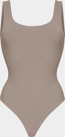 Body modelant 'Low Back - Body' cfab en gris : devant