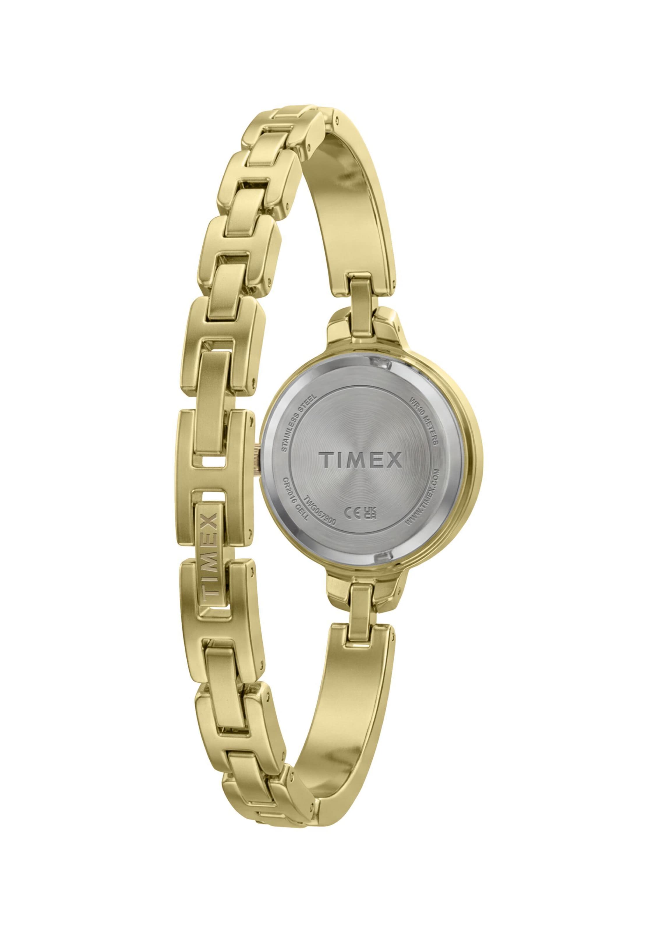 TIMEX Analoguhr in Gold