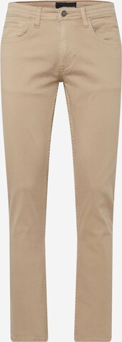 Pantalon chino 'Twister' BLEND en marron : devant