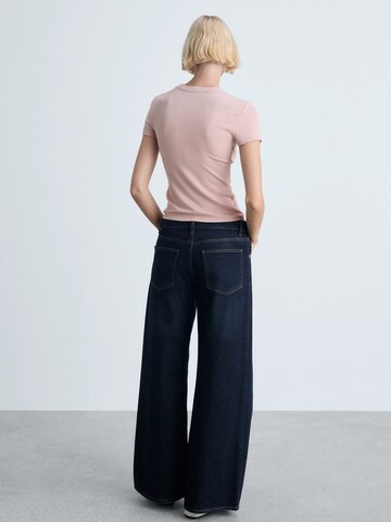 MANGO T-shirt 'BELMONTE' i rosa