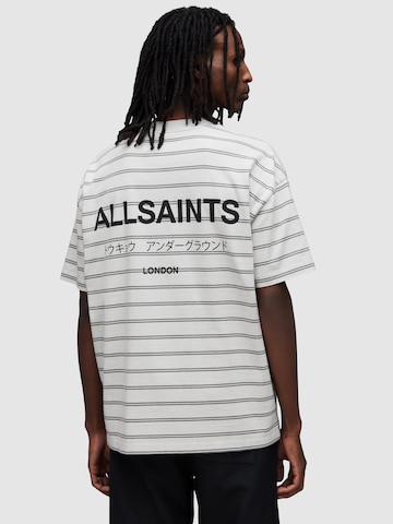 T-Shirt 'UNDERGROUND' AllSaints en gris