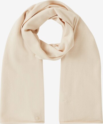 TOM TAILOR Scarf in Beige: front