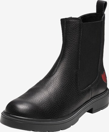 VITAFORM Chelsea boots in Zwart: voorkant