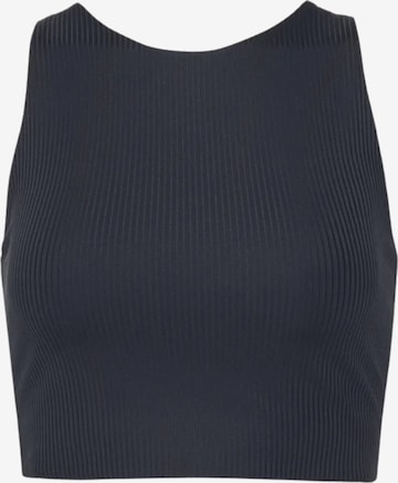 Girlfriend Collective Urheilurintaliivit ' Rib ' värissä musta: etupuoli