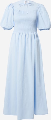 Robe 'RAFAEL' Résumé en bleu : devant