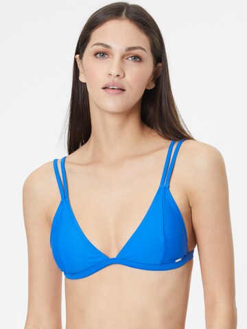 Pepe Jeans Bikinitop 'OLIVE' in Blauw: voorkant