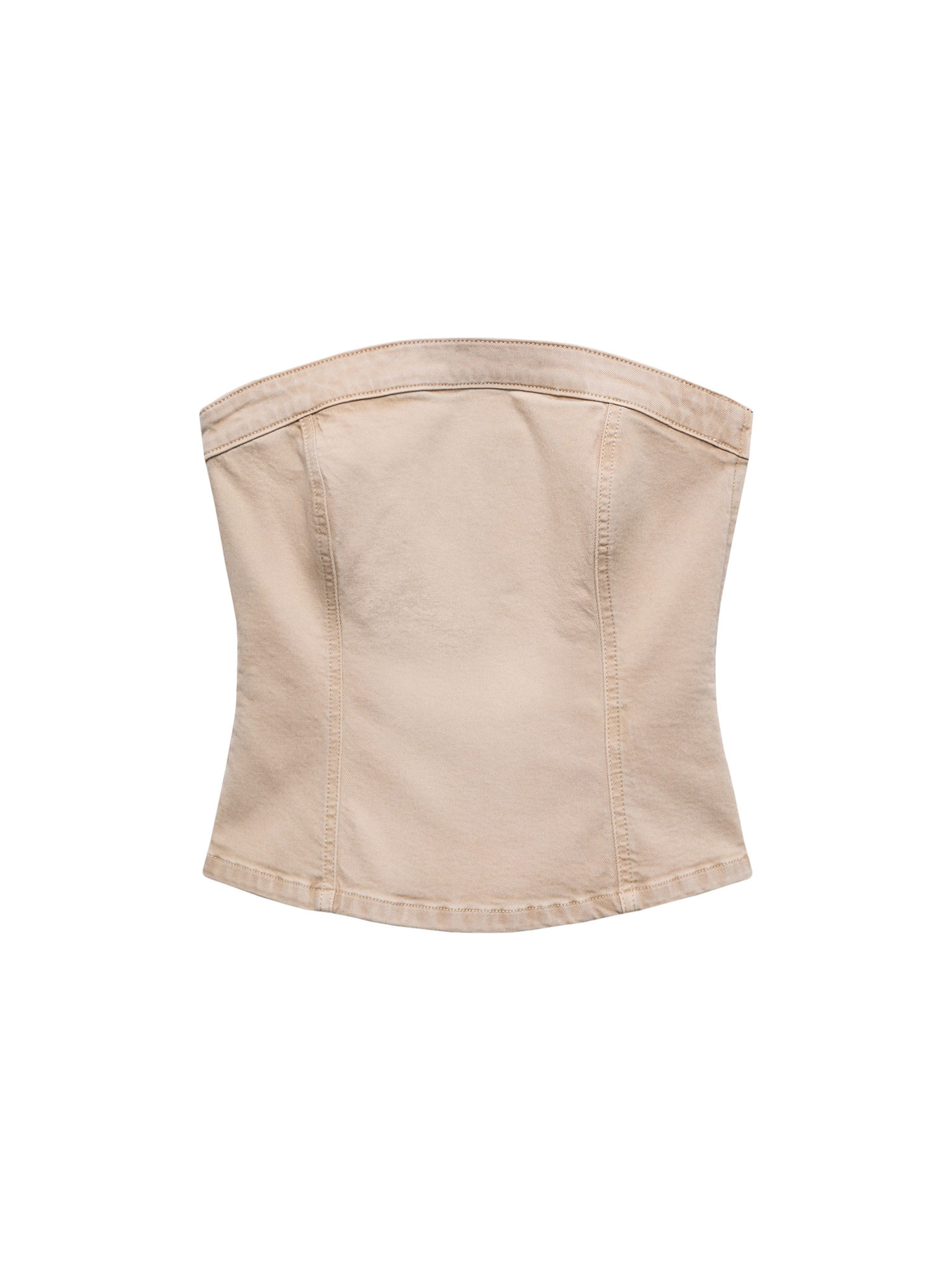 MANGOTop 'Julieta' - bež boja: prednji dio