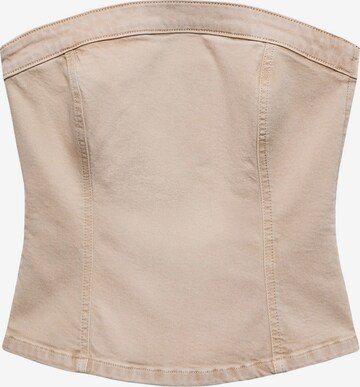 MANGO Overdel 'JULIETA' i beige: forside