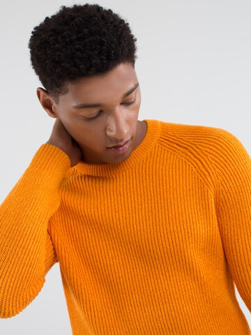 BIG STAR Sweater ' OLSON ' in Orange