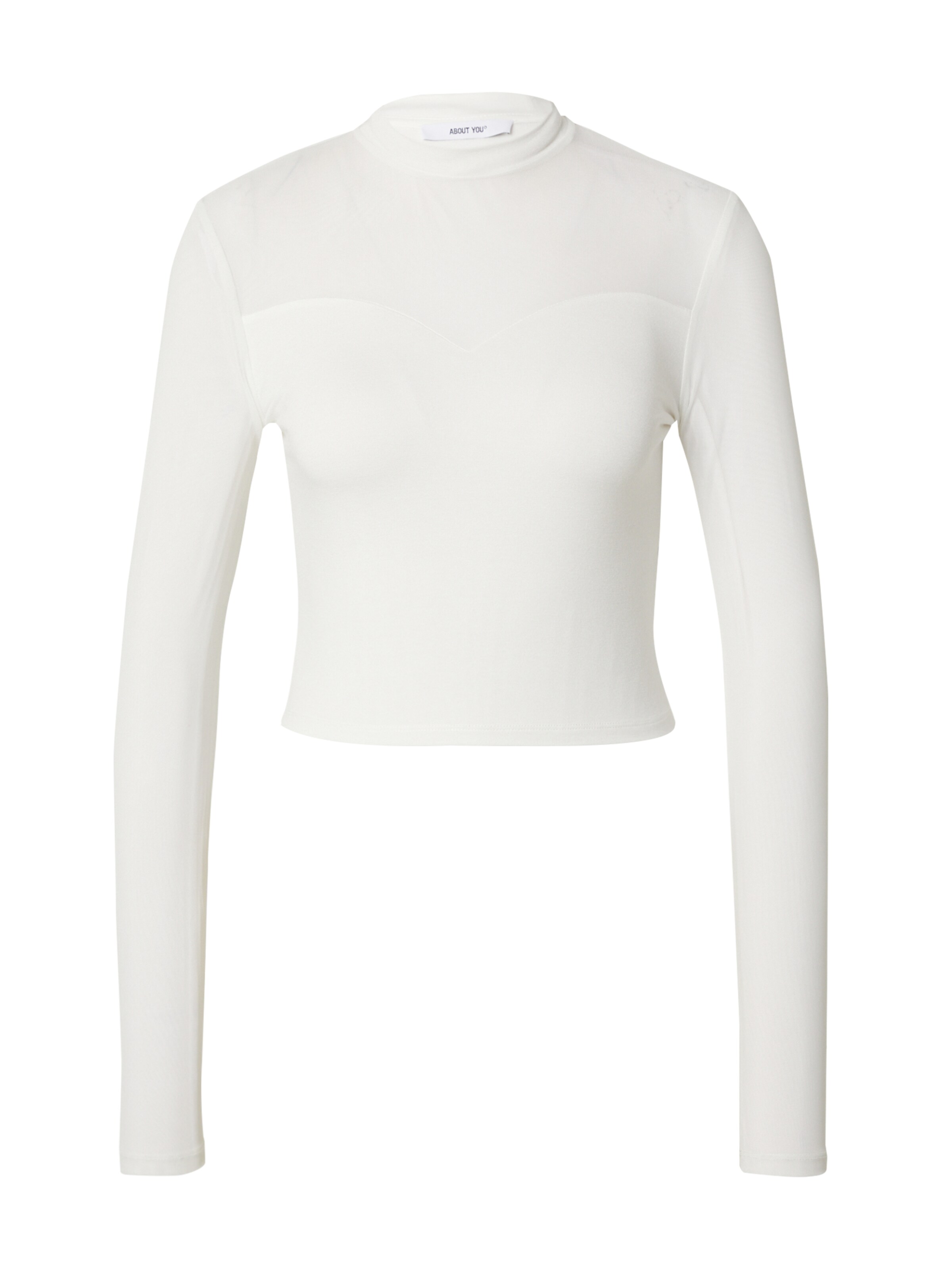 ABOUT YOU - Camiseta 'Evelin' en blanco: frente