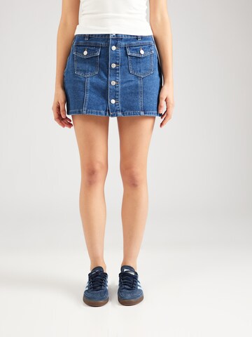 VERO MODA - Saia 'Kyla' em azul: frente