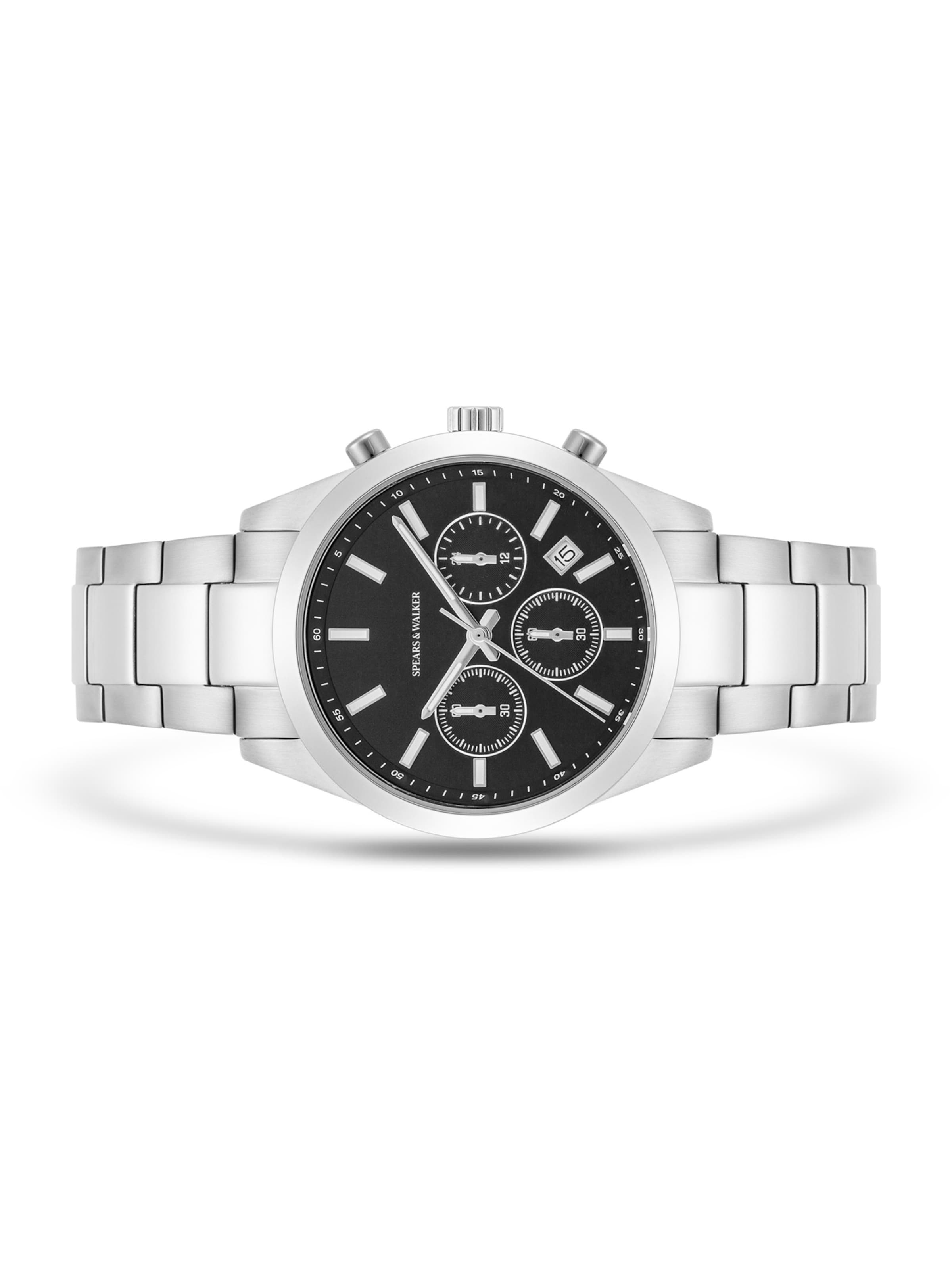 Spears & Walker Analoguhr in Silber