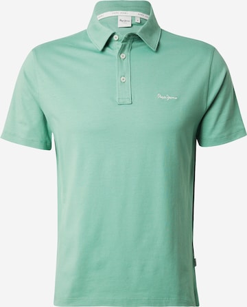 Pepe Jeans Poloshirt 'NEW HARPER' in Grün: Vorderseite