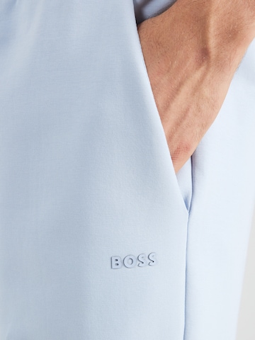 Effilé Pantalon 'Hadiko' BOSS Green en bleu