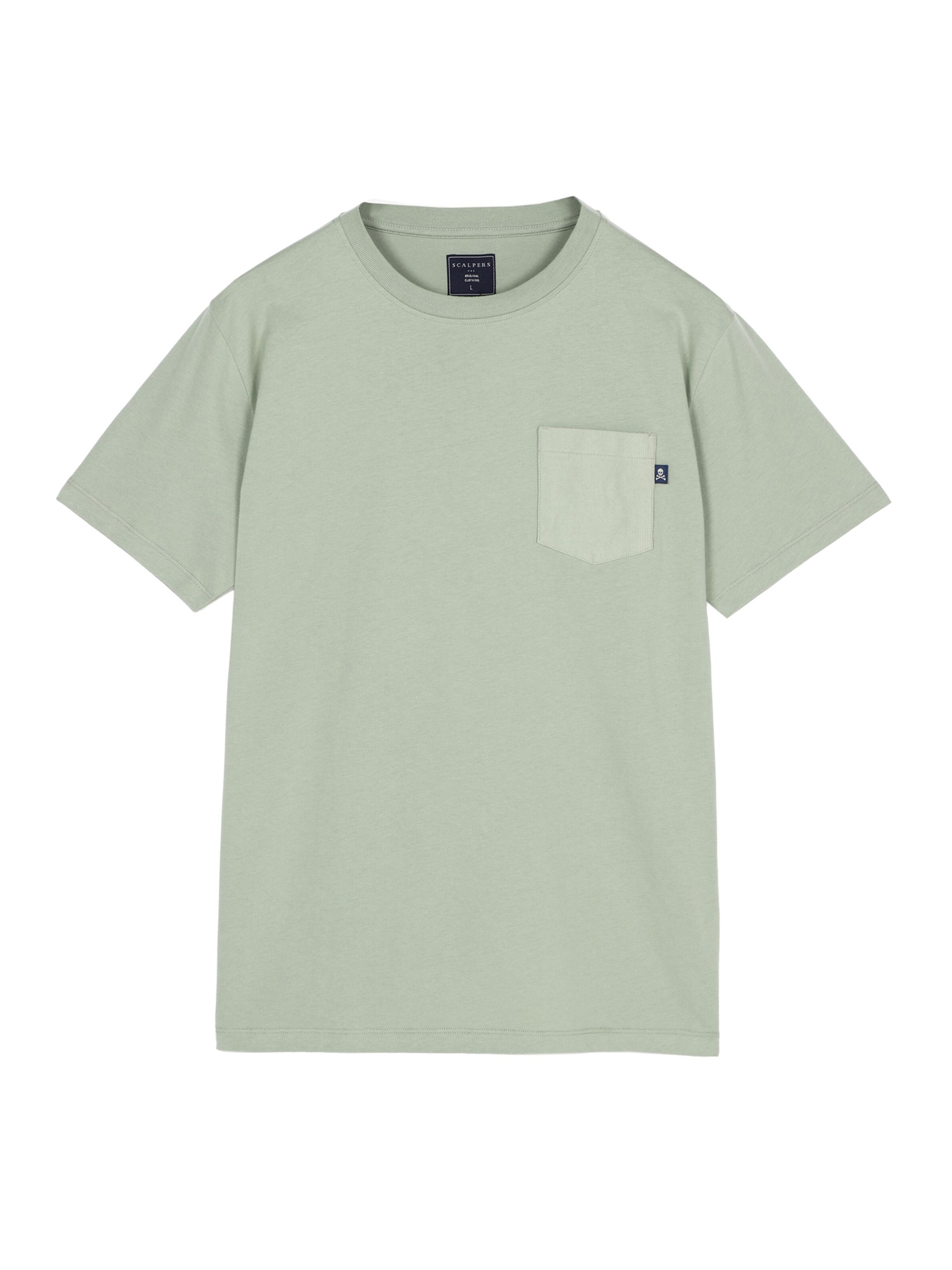 Männer Shirts Scalpers T-Shirt in Mint - YQ95909