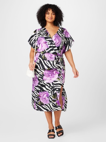 River Island Plus Dress in Purple