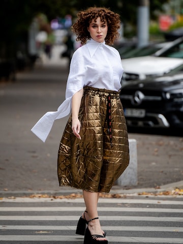 IUnique Regular Broek 'Ballonique' in Goud